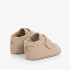 Mayoral Newborn Baby Boys Beige Pre-Walker Shoes New
