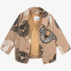 Burberry Baby Boys Beige Thomas Bear Jacket New