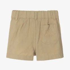 Burberry Baby Boys Beige Twill Shorts Hot