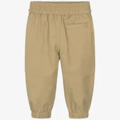 Burberry Baby Boys Beige Twill Trousers Sale