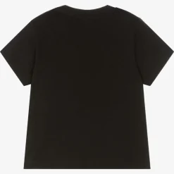 BOSS Baby Boys Black Cotton Jersey T-Shirt Online
