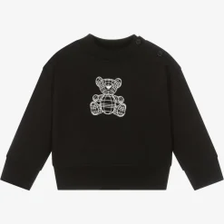 Burberry Baby Boys Black Sweatshirt New