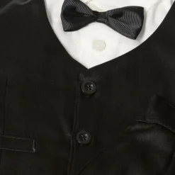 Beau KiD Baby Boys Black Waistcoat Suit Hot