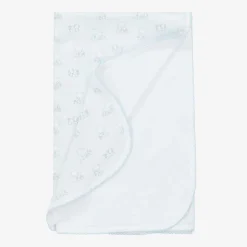 Kissy Kissy Baby Boys Blue Cotton Beary Besties Blanket (73cm) Online