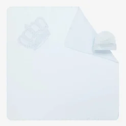 Sofija Baby Boys Blue Cotton Blanket & Hat Gift Set Outlet