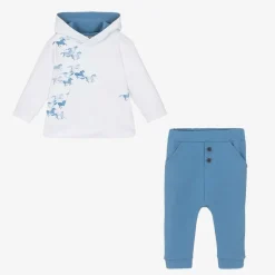 Sofija Baby Boys Blue Cotton Horse Tracksuit Sale
