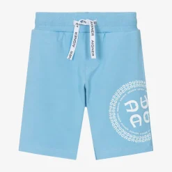 AIGNER Baby Boys Blue Cotton Jersey Shorts Online
