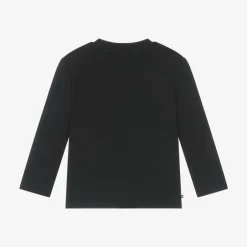 Tommy Hilfiger Baby Boys Blue Cotton Monotype Logo Top Sale