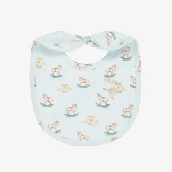 My Little Pie Baby Boys Blue Cotton Rocking Horse Bib Best