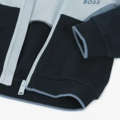 BOSS Baby Boys Blue Cotton Tracksuit Set Hot