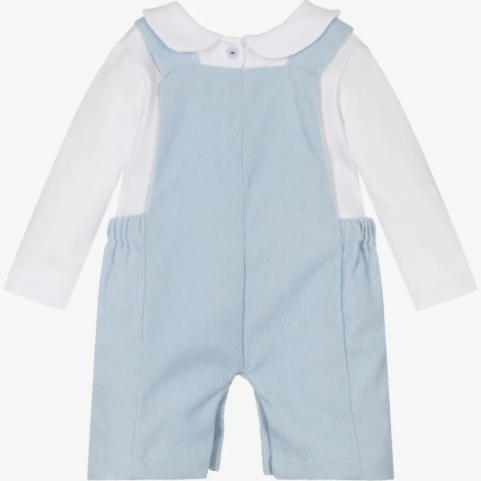 Beau KiD Baby Boys Blue Dungaree Set Best