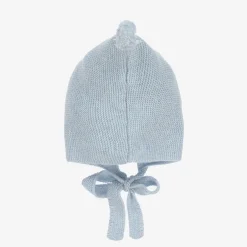 Foque Baby Boys Blue Knitted Bonnet Online
