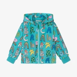 Stella McCartney Kids Baby Boys Blue Magical Letters Jacket Sale