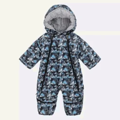 Pilguni Baby Boys Blue Mountain Print 2-in-1 Snowsuit Clearance