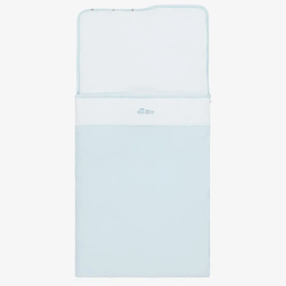 Kissy Kissy Baby Boys Blue Pima Cotton Fall Medley Nest (77cm) Outlet