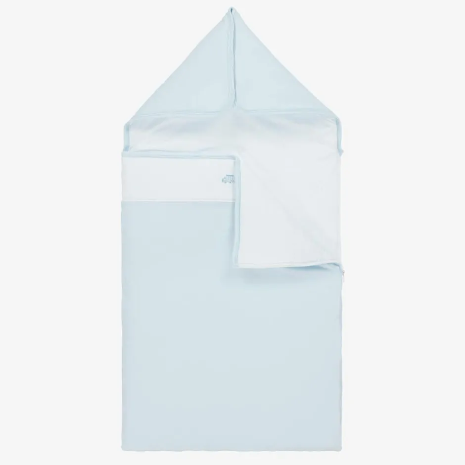 Kissy Kissy Baby Boys Blue Pima Cotton Fall Medley Nest (77cm) Outlet