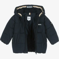 BOSS Baby Boys Blue Puffer Jacket