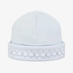 Kissy Kissy Baby Boys Blue Smocked Pima Cotton Hat Online