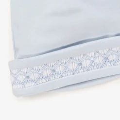 Kissy Kissy Baby Boys Blue Smocked Pima Cotton Hat Online