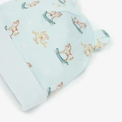 My Little Pie Baby Boys Blue Supima Cotton Rocking Horse Hat Best