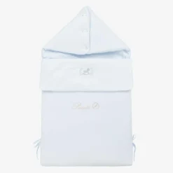 Pureté Du... Bébé Baby Boys Blue Velour Nest (87cm) Sale