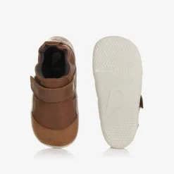 Bobux Baby Boys Brown Leather First Walkers Online