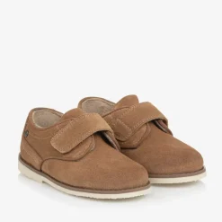 Mayoral Baby Boys Brown Suede Leather Shoes
