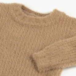 Jamiks Baby Boys Brown Wool & Cashmere Sweater Sale