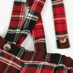 Caramelo Kids Baby Boys Ivory & Red Tartan Shorts Set Best