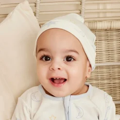 Kissy Love Baby Boys Ivory Starry Sky Pima Cotton Hat Online