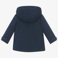 Mayoral Baby Boys Navy Blue Duffle Coat Online