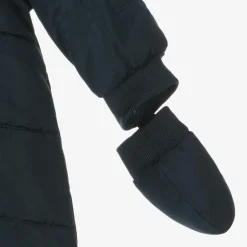 BOSS Baby Boys Navy Blue Snowsuit