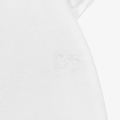 Burberry Baby Boys White Check Polo Shirt Best