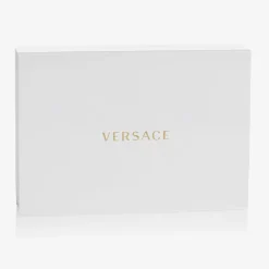 Versace Baby Boys White Cotton Shorts Set