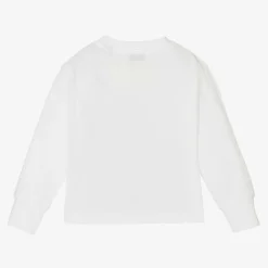 Burberry Baby Boys White Thomas Bear Top New