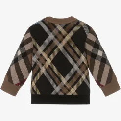 Burberry Baby Boys Wool Check Sweater Hot