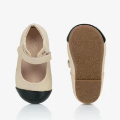 Age of Innocence Baby Girls Beige Patent Leather Shoes Best