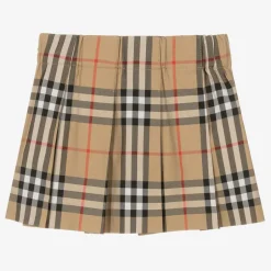 Burberry Baby Girls Beige Vintage Check Pleated Skirt ArchiveBeige Online