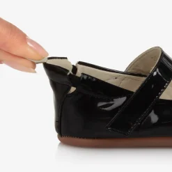 Tip Toey Joey Baby Girls Black Patent Leather Shoes Sale