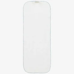 Kissy Kissy Baby Girls Blue Blooming Bows Cotton Burp Cloth (48cm) New