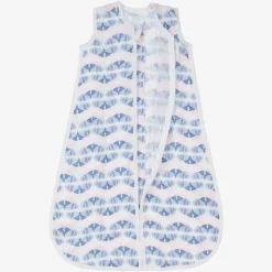 aden + anais Baby Girls Blue Butterfly Sleeping Bag