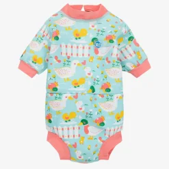 Splash About Baby Girls Blue Happy Nappy Wet Suit (UPF 50+) Online