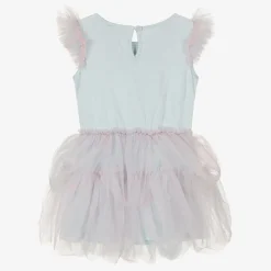 Tutu du Monde Baby Girls Blue Tulle Mermaid Costume