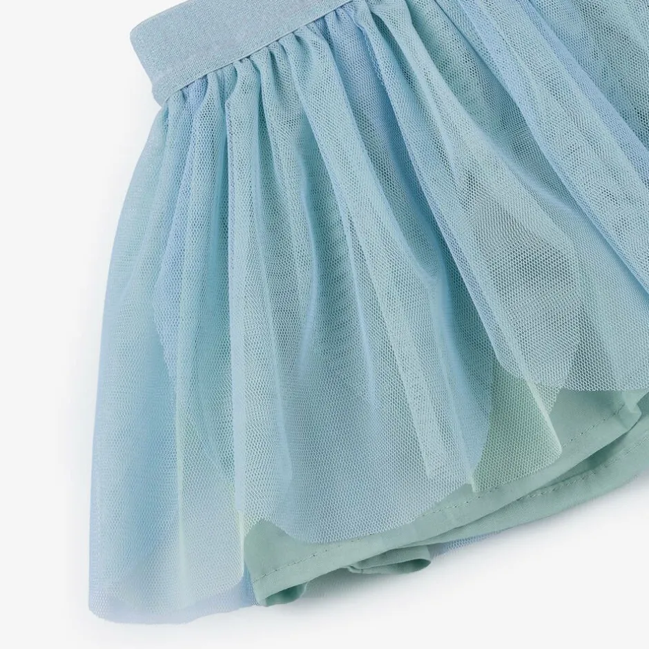 Stella McCartney Kids Baby Girls Blue Tulle Skirt Online