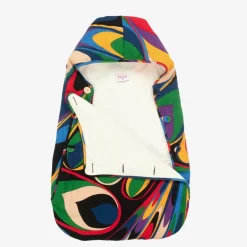 PUCCI Baby Girls Cotton Onde Print Nest (71cm) Sale