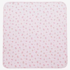 Kissy Kissy Baby Girls Cotton Pink Rose Scrolls Blanket (73cm) Discount