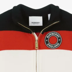 Burberry Baby Girls Icon Stripe Merino Wool Dress