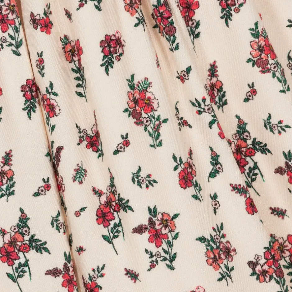 Beatrice amp; George Baby Girls Ivory & Red Smocked Floral Dress Sale