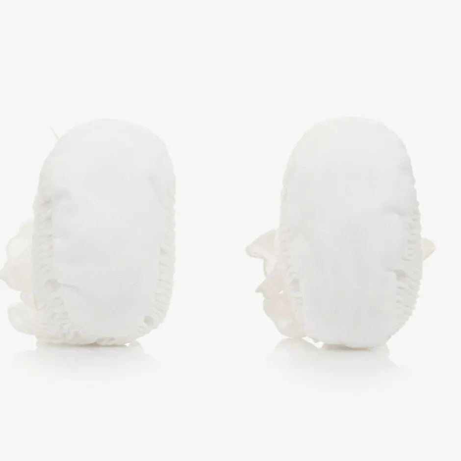 Sarah Louise Baby Girls Ivory Booties