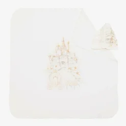 Sofija Baby Girls Ivory Cotton Blanket Gift Set Sale